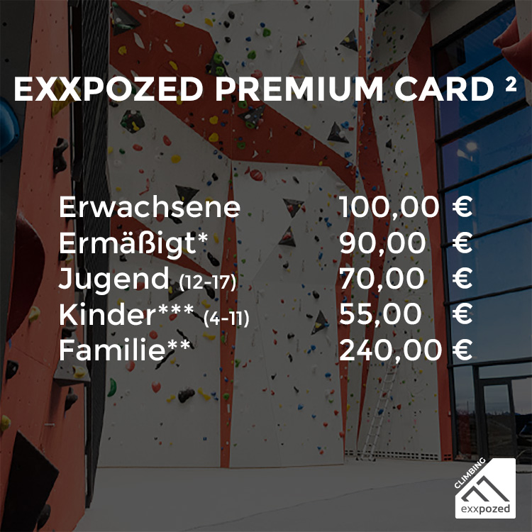 eXXpozed Premium Card 11er Karte