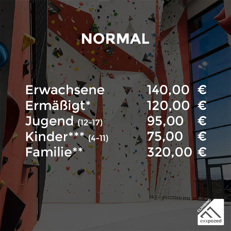 eXXpozed normal 11er Karte