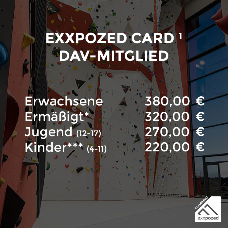 eXXpozed Card Halbjahreskarte